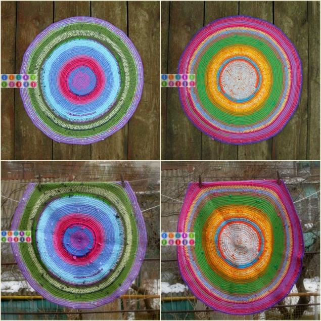 Вязаный коврик : способ номер надцать